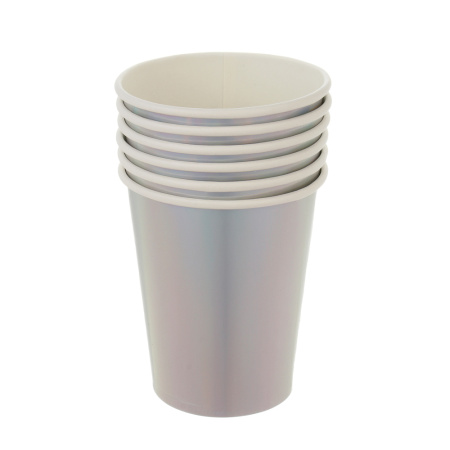 Стаканы бумажные Голография 6шт 250мл