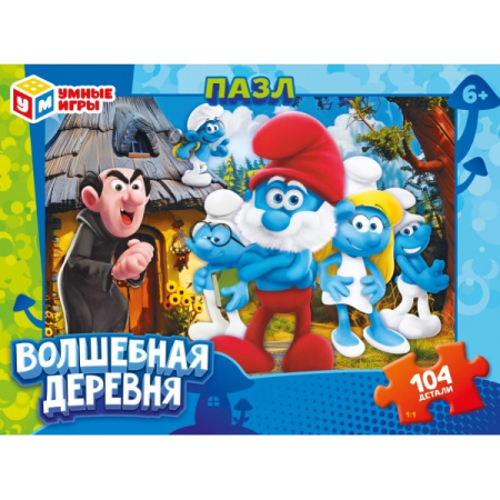 Пазлы 104 эл Волшебная деревня
