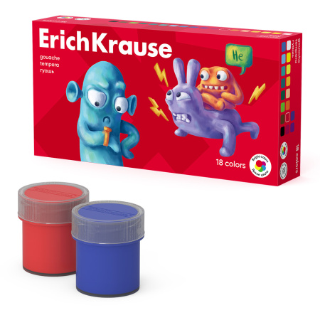 Гуашь Jolly Friends 18цв. 20мл