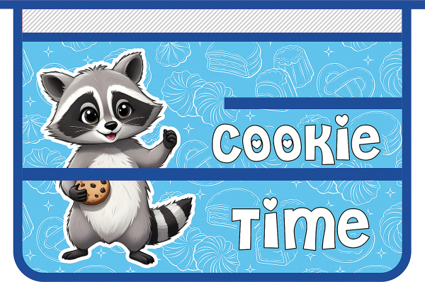 Папка д/труда А4 Енотик