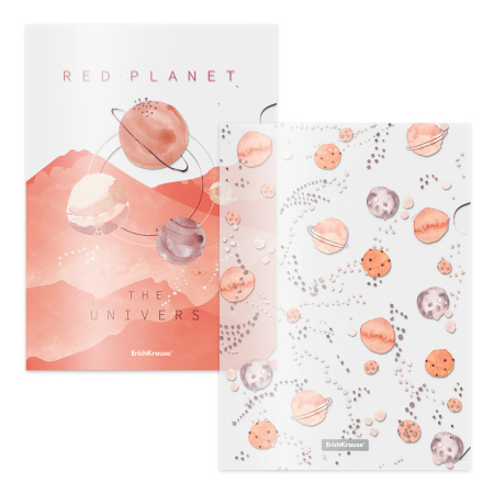 Папка уголок Martian Girl, набор 4шт ассорти