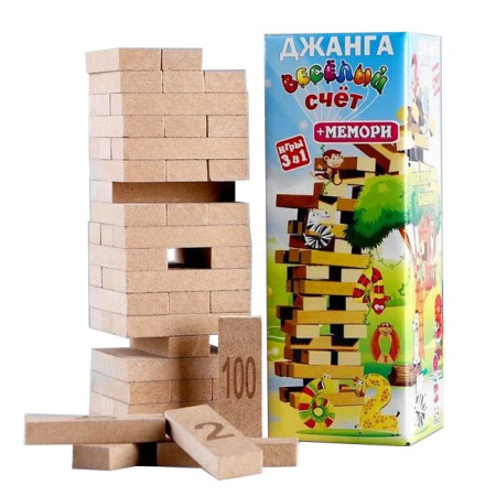 Игра Джанга Мемори. Весёлый счет (малая)