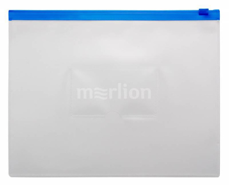 Папка на молнии А5 Ассорти 0,15мм