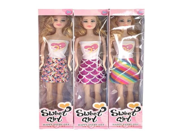 Кукла 11,5" литая Sweet girl  ассорти