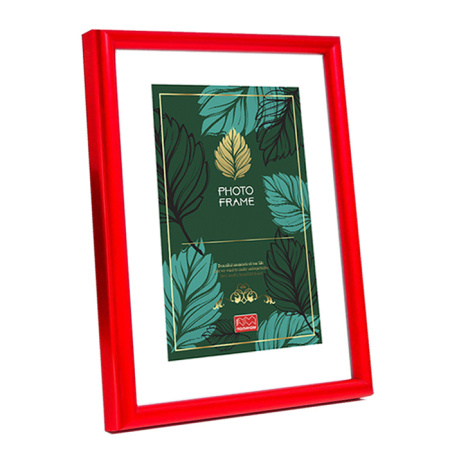 Ф/рамка пластик 21х30 Палитра (Радуга) красный