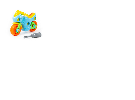 Конструктор  Мотоцикл  25 эл. с отвёрткой