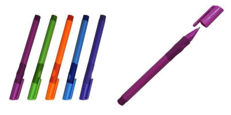 Ручка ДЛЯ ЛЕВШЕЙ Alteng 0,7мм синяя