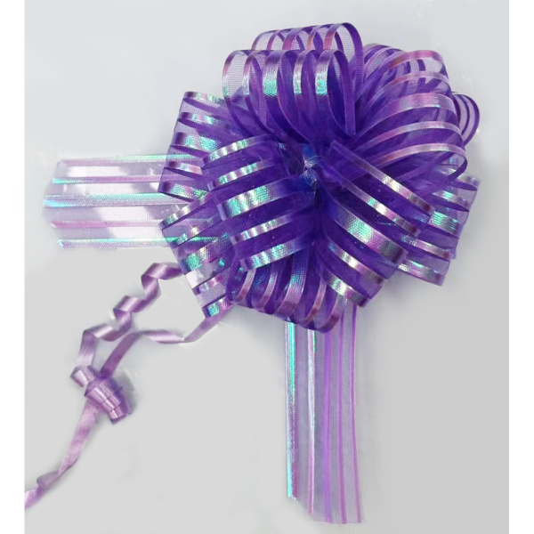Бант упаковочный 30мм Шар сиреневый