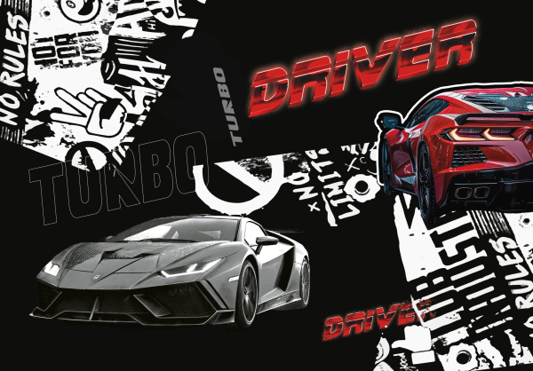 Коврик для лепки А4+ Driver