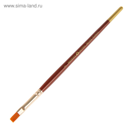 Кисть синтетика  № 1 (6,0мм)  Decola плоская