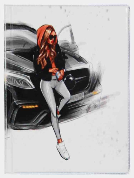 Обложка/автодок ПВХ Чика