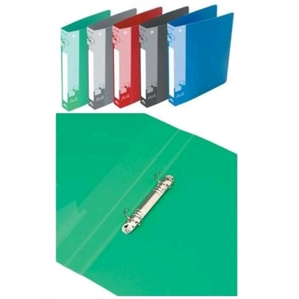 Папка с 2-мя кольцами 18мм d15мм Синий