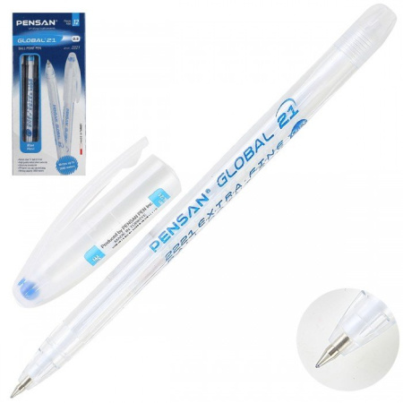 Ручка шарик. Pensan Global-21 cиняя, 0,5мм