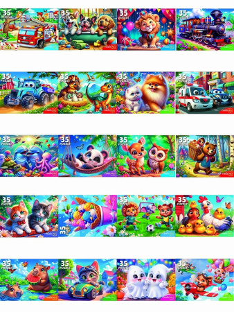 Пазлы 35 эл Милые картинки