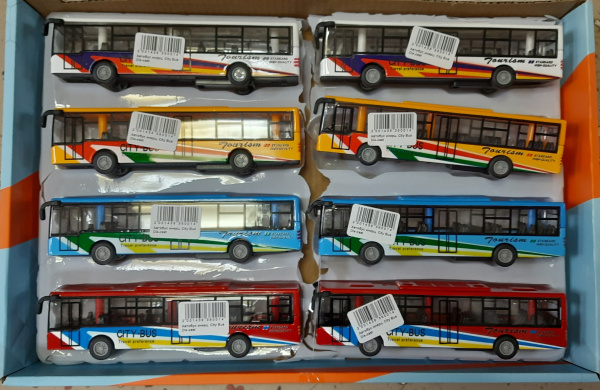 Автобус инерц. City Bus Die-cast