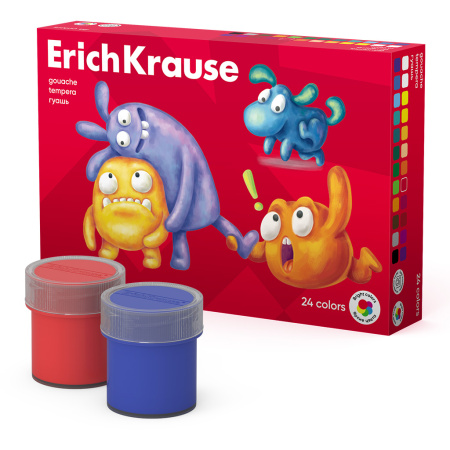 Гуашь Jolly Friends 24цв. 20мл