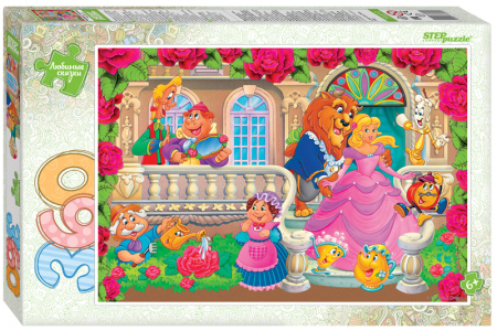 Пазлы 360 эл Красавица и чудовище