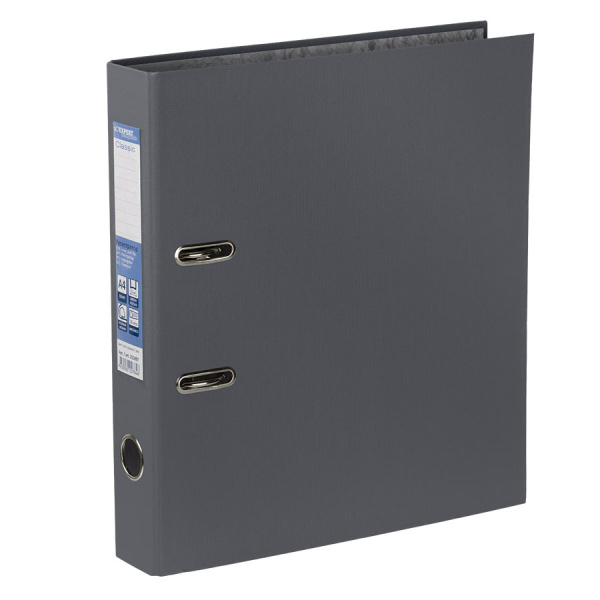 Регистратор 50мм Classic серый