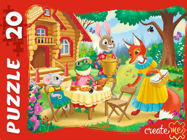 Пазлы 20 эл MAXI Сказочные друзья №1