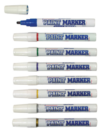 Маркер-краска желтый 4,0мм