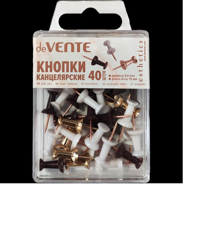 Кнопки силовые Esthetics 40шт