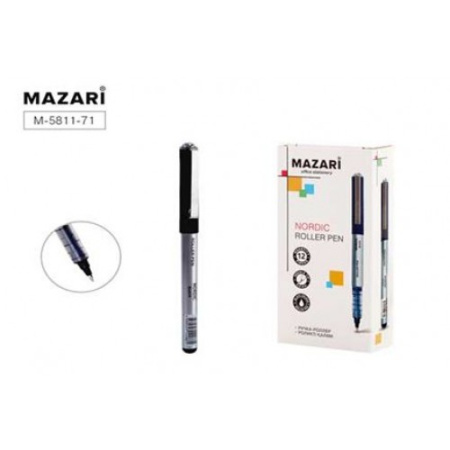 Ручка-роллер Nordic  0,5мм черная