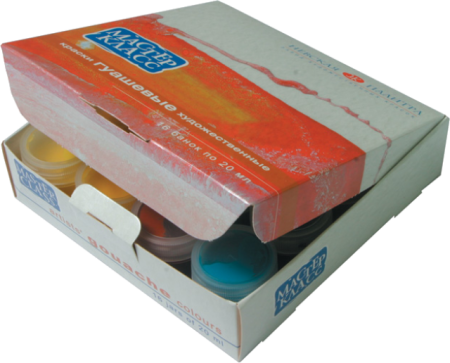 Гуашь Мастер-класс 16цв. 20мл