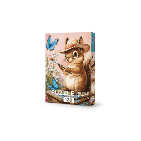 Пазлы 120 эл Пушистый Пикассо