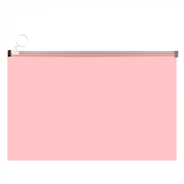 Папка на молнии А4 Коралловая