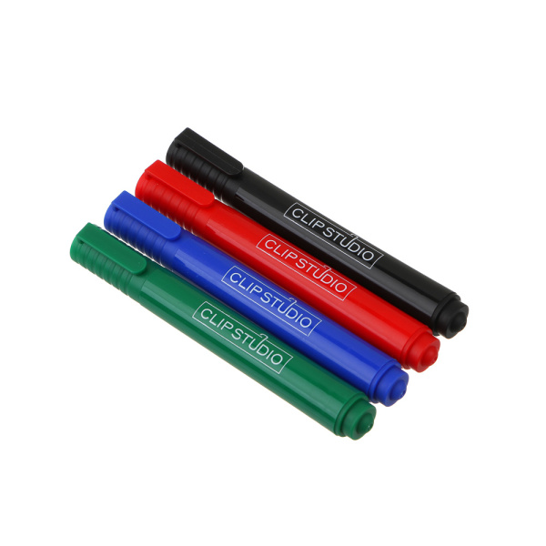 Маркеры набор  4цв. перманент 5мм