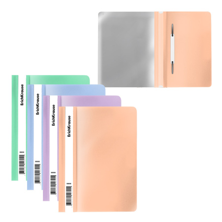 Скоросшиватель пласт.проз.верх  А5+ Matt Pastel Bloom