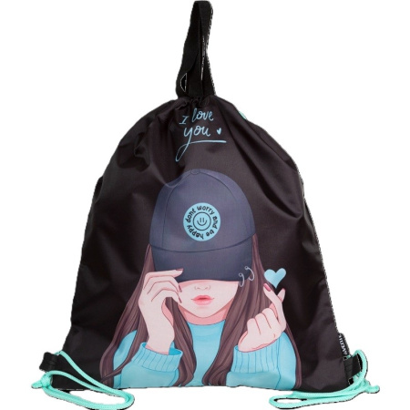 Мешок для обуви K-Pop Heartbeat 38x43см