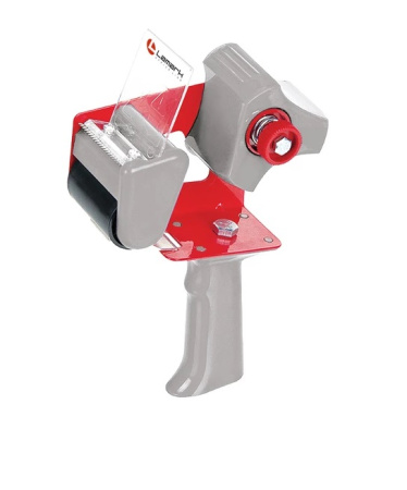 Диспенсер д/скотча 50мм Красно-серый
