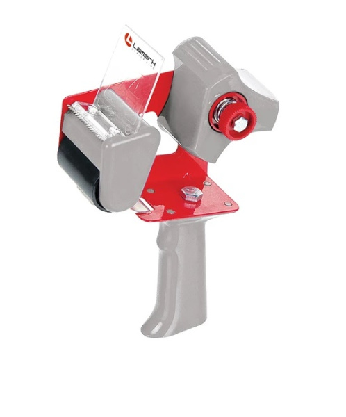 Диспенсер д/скотча 50мм Красно-серый