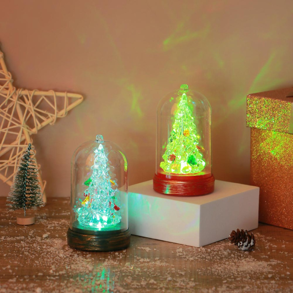 яСувенир Елочка 10,5*6*6см с LED подсветкой