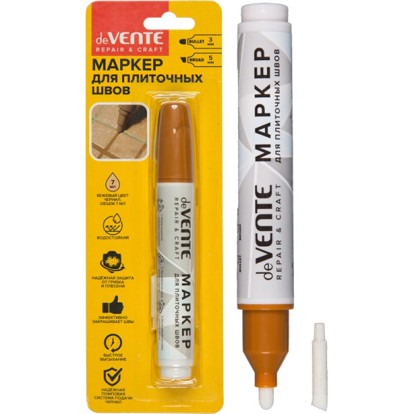 Маркер д/плиточных швов Бежевый (запасной наконечник)