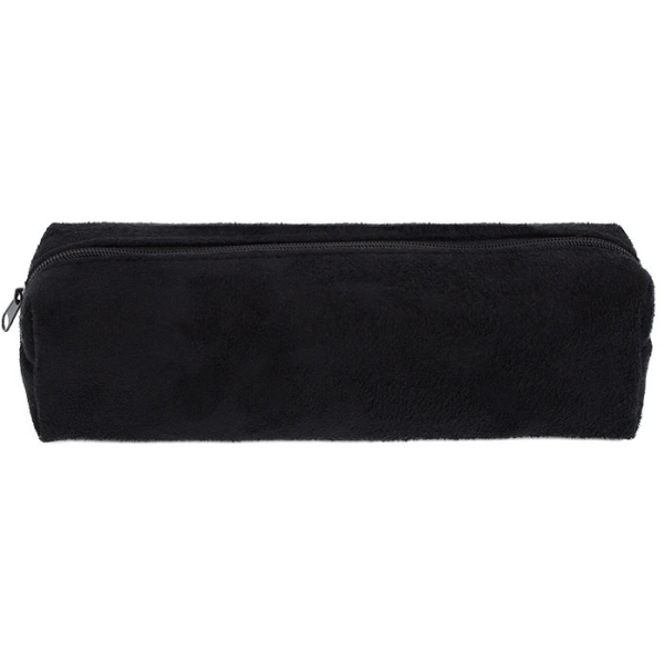 Пенал объемный Чёрный, велюр