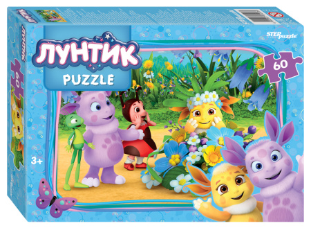 Пазлы 60 эл Лунтик. Мельница