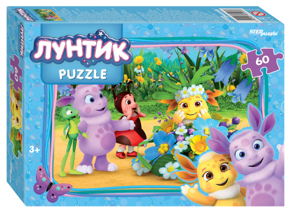 Пазлы 60 эл Лунтик. Мельница