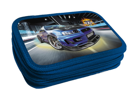 Пенал 2отд/м Гонки под мостом, объём