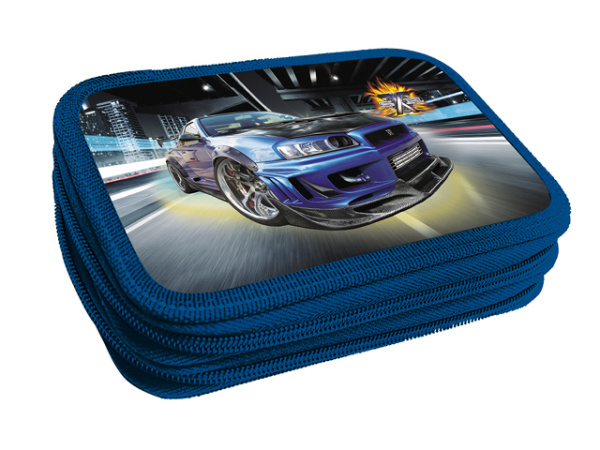 Пенал 2отд/м Гонки под мостом, объём