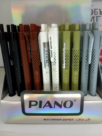 Ручка шарик.авт. Piano масл.осн., синяя