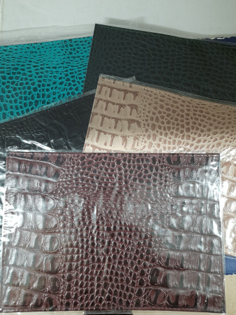 Обложка/паспорта натур. кожа Кроко,  ассорти