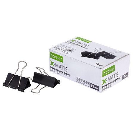 Зажим д/бумаг 51мм X-Mate