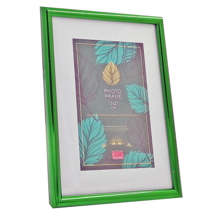 Ф/рамка пластик 10х15 Палитра зелёный