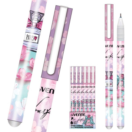 Ручка гель "пиши-стирай" Perfume 0,5мм, синяя