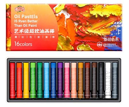 Мелки Масляные 16цв.