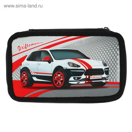 Пенал 3отд/м Дрифтомания, объём