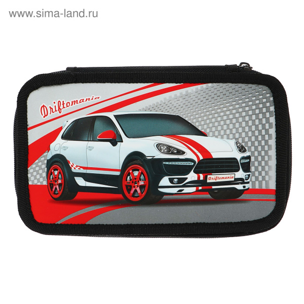 Пенал 3отд/м Дрифтомания, объём