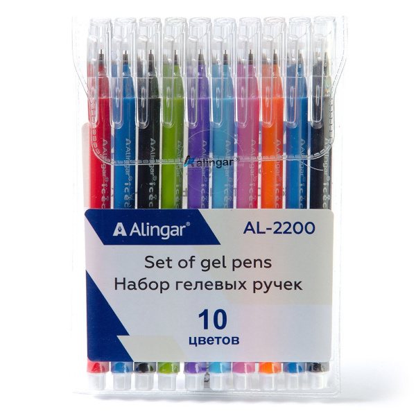 Набор гелевых ручек  8цв.10шт.